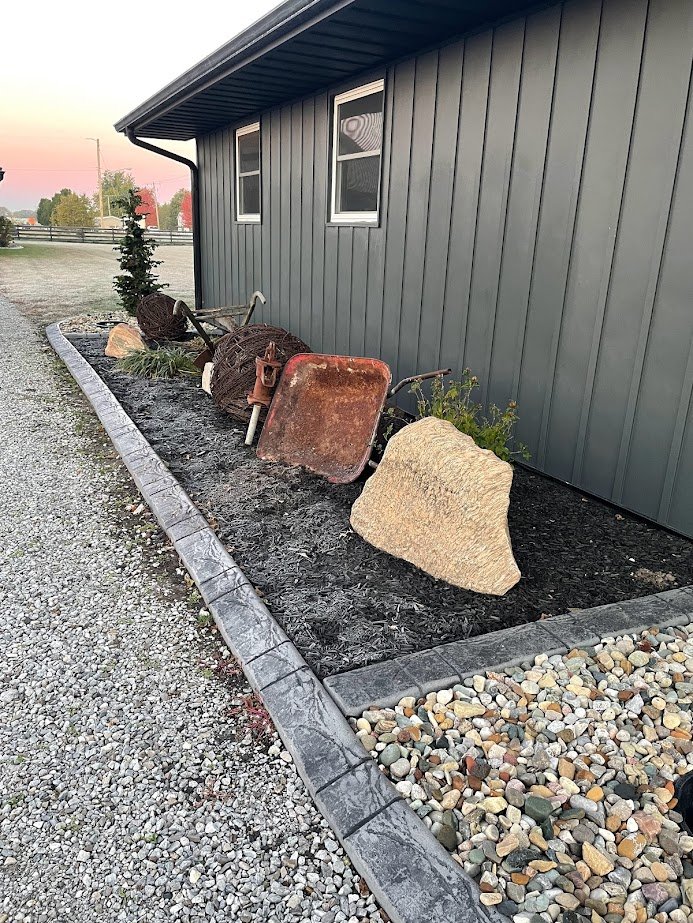 Custom Concrete Curbing Project