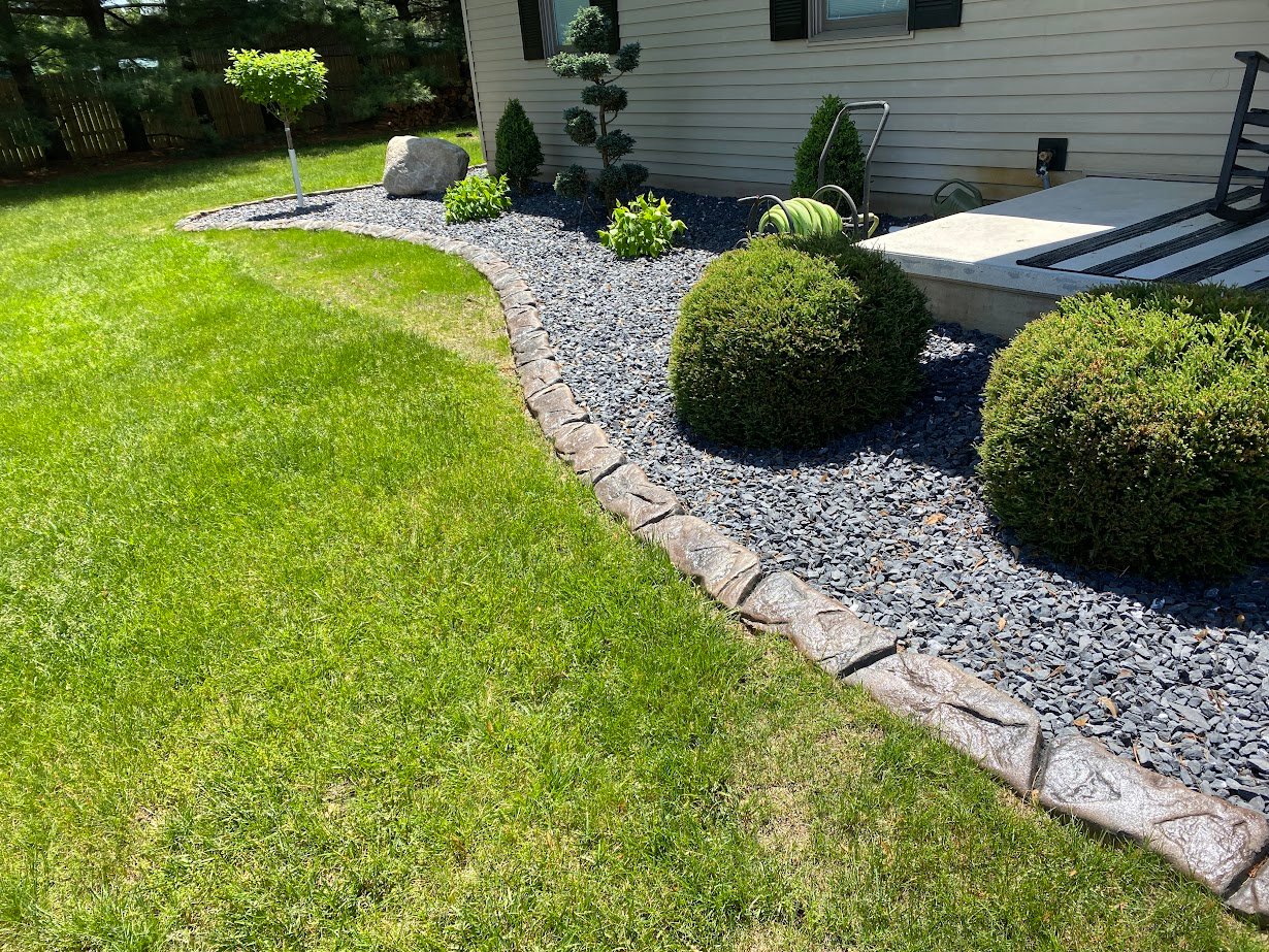 Custom Concrete Curbing Project