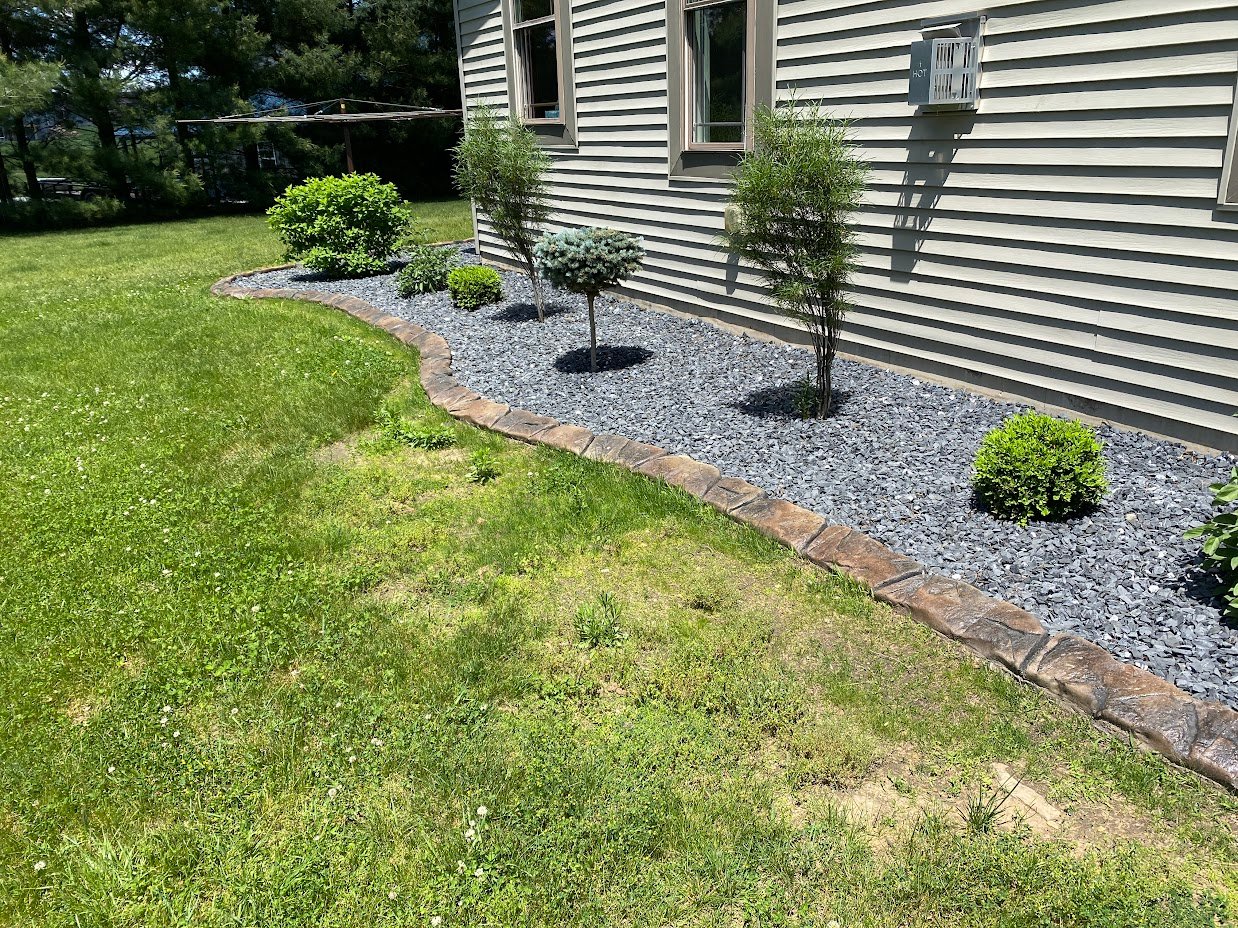 Custom Concrete Curbing Project