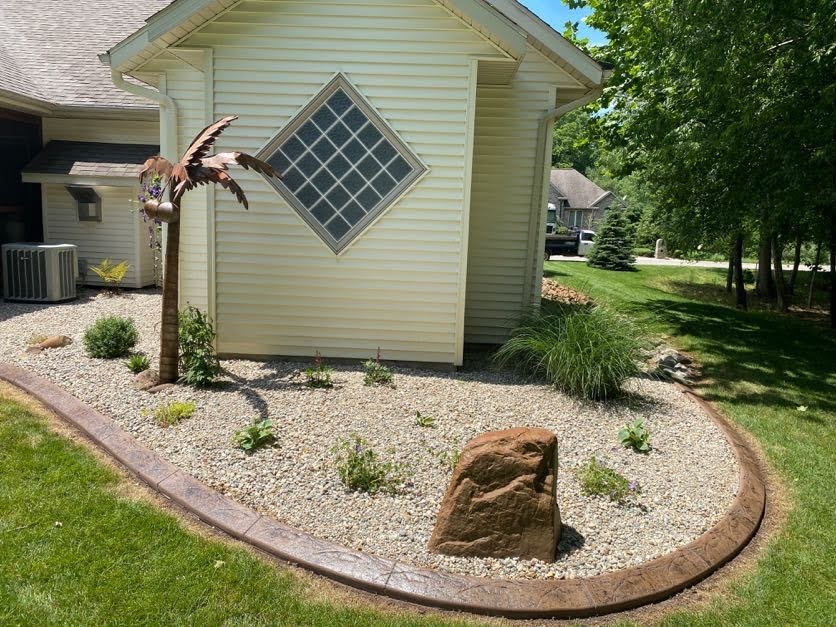 Custom Concrete Curbing Project