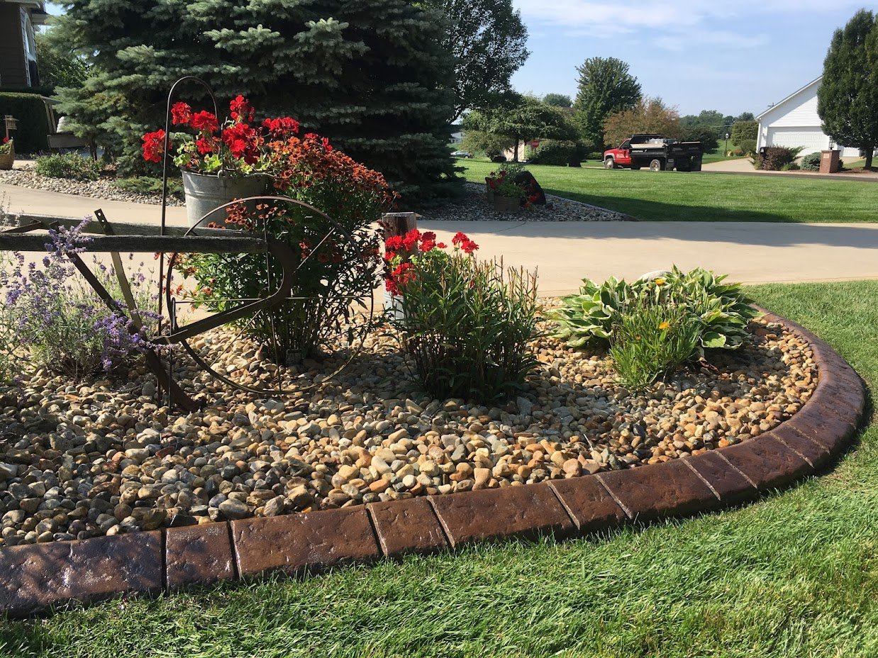 Custom Concrete Curbing Project