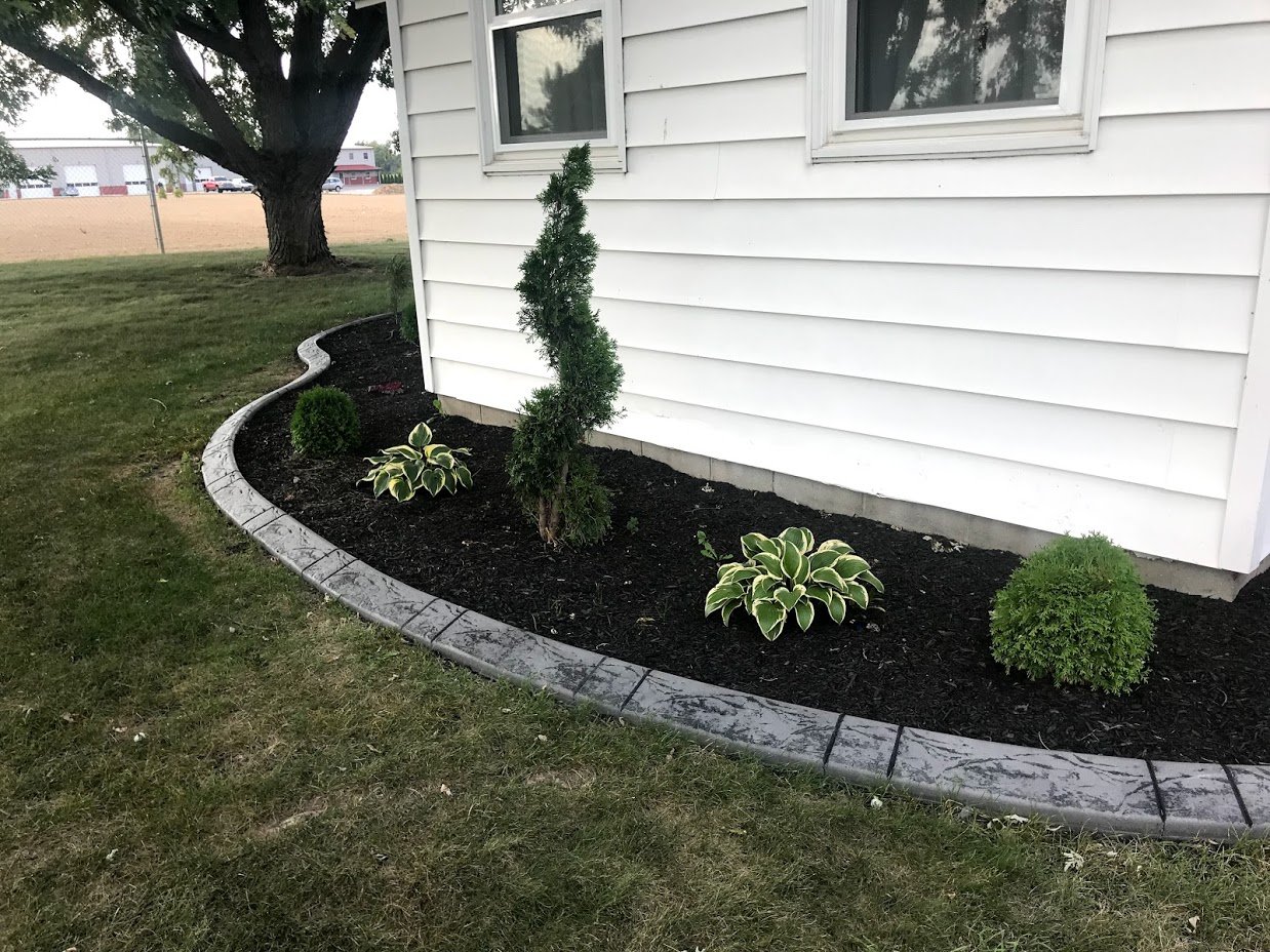 Custom Concrete Curbing Project