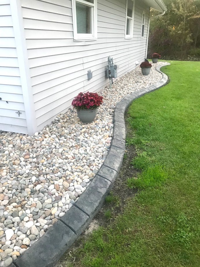 Custom Concrete Curbing Project