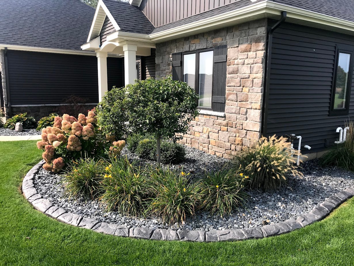 Custom Concrete Curbing Project