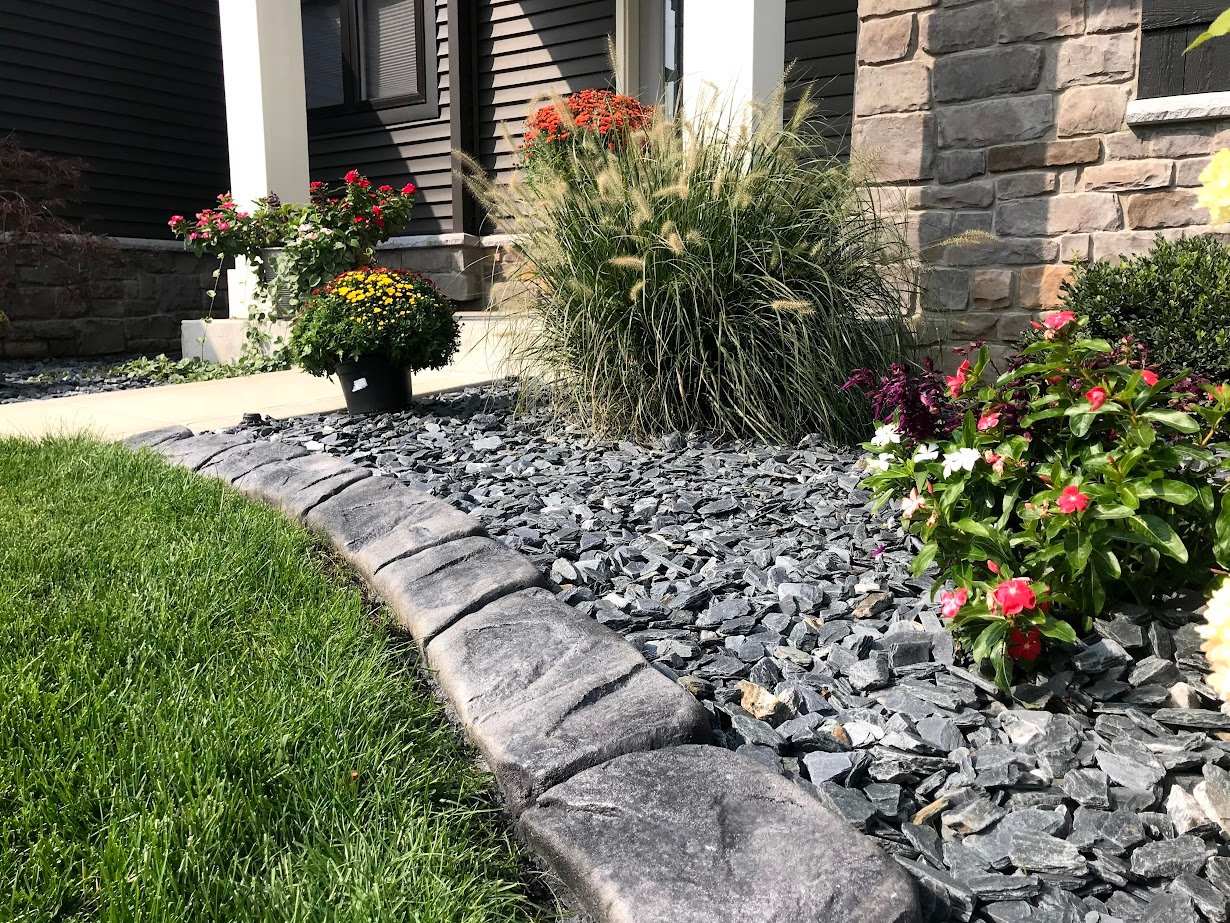 Custom Concrete Curbing Project